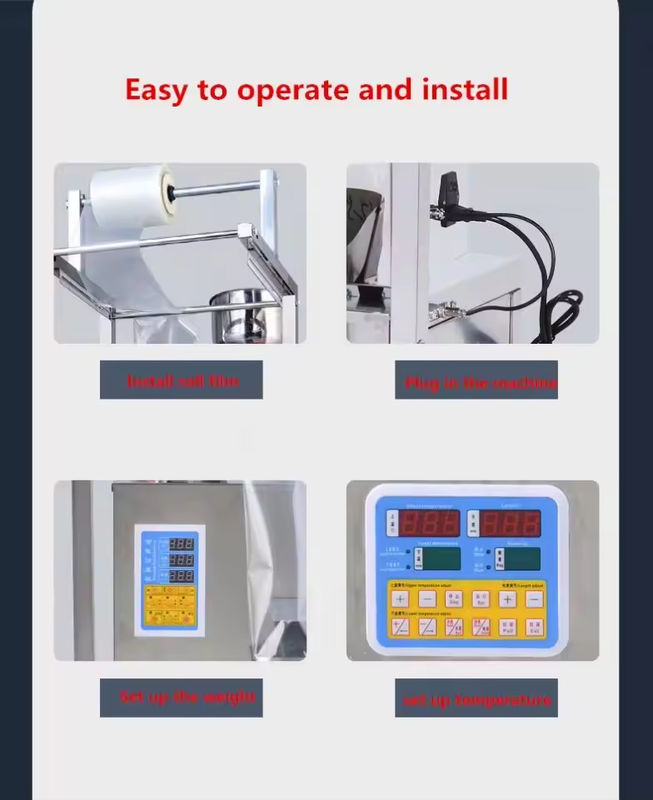 Полностью автоматическая машина для упаковки закусок попкорн подбородок чипсы ореховая мука многофункциональная