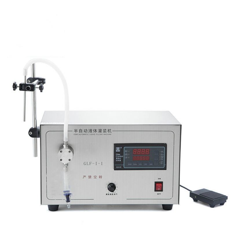 Электрическая высокоточная машина для розлива жидкостей, двухнасосная, GLF-1-1