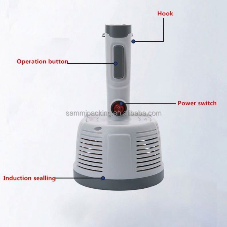 Новый портативный индукционный запайщик типа 20-100 мм для запайки алюминиевой фольгой DGYF-400A