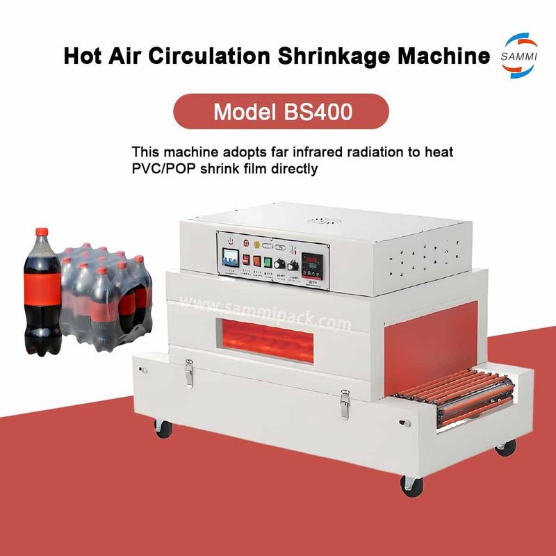 BSS-400 BS-400 Уменьшающий туннель/Уменьшающая упаковочная машина для бутылок/Картонная упаковка