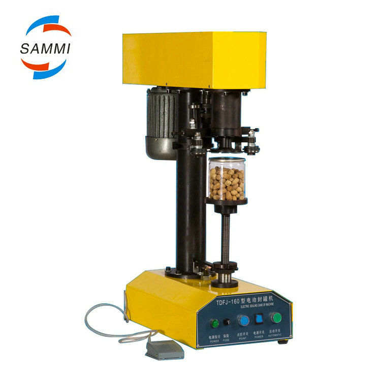 100% Гарантия Tdfj-160 Машина для запайки ПЭТ-бутылок / Закаточная машина / Укупорочная машина для жестяных банок