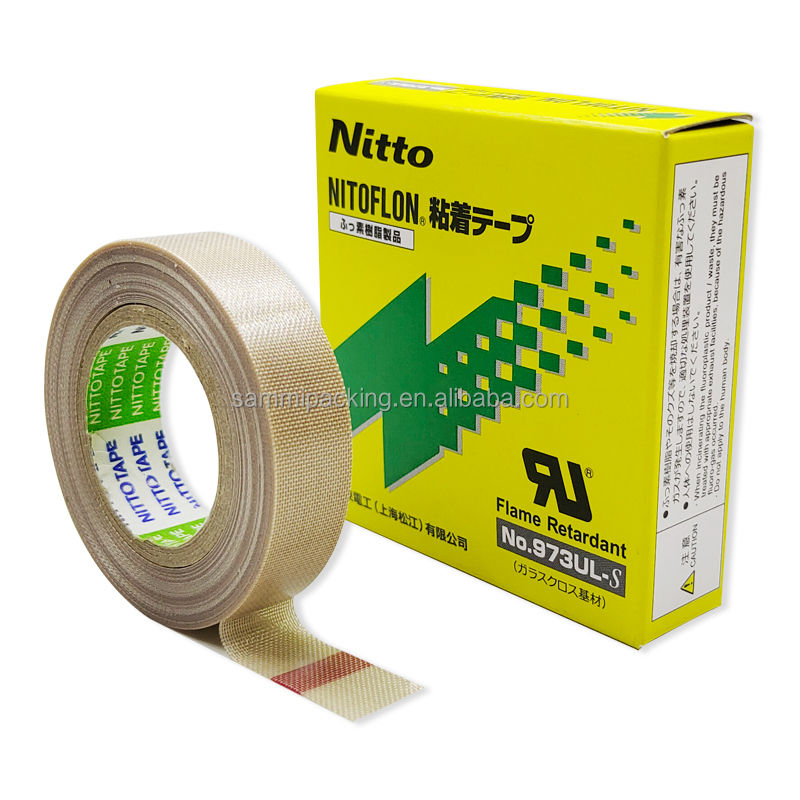 NITTO PTFE 973UL 13мм x 19мм Тефлоновая силиконовая высокотемпературная термостойкая уплотнительная лента
