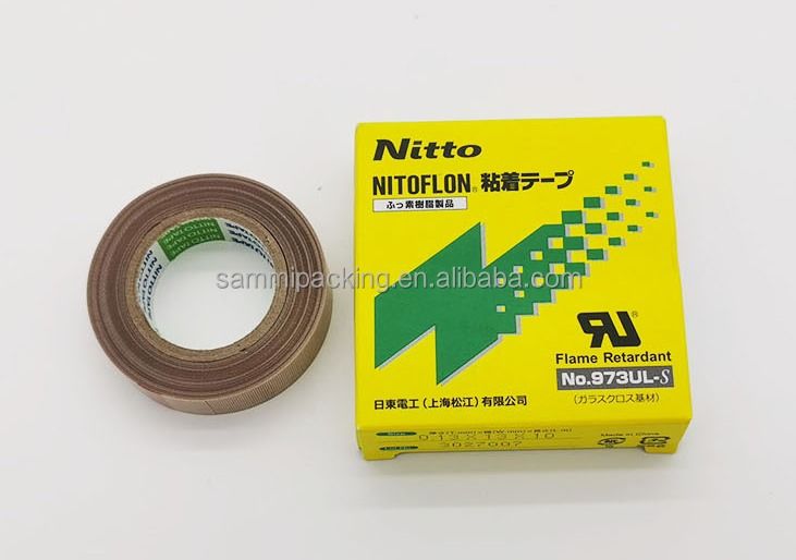 NITTO PTFE 973UL 13мм x 19мм Тефлоновая силиконовая высокотемпературная термостойкая уплотнительная лента