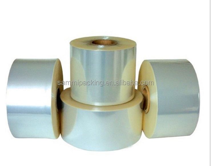 Горячая распродажа пищевой прозрачной пластиковой пленки в рулонах из ПЭТ-материала, заводская оптовая цена для упаковки конфет и закусок, каст-стрейч-пленка