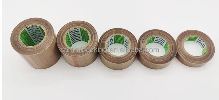 Высококачественная термостойкая клейкая лента из ПТФЭ с силиконовым покрытием Nitto 973UL для запайки пакетов методом горячего расплава