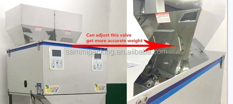 Высококачественная машина для заполнения порошка 50-5000 г Автоматическая машина для упаковки частей чайных зерен