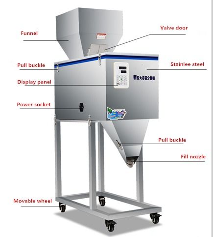 Недорогая профессиональная весовая машина для наполнения бочек и мешков сыпучими материалами (порошок/частицы/зерно) с автоматическим весовым устройством