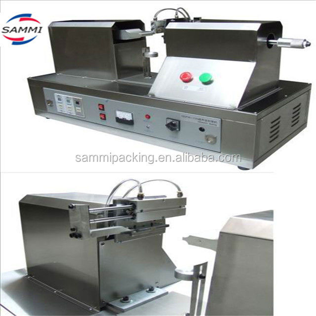 Полуавтоматический ручной ультразвуковой запайщик косметических паст, зубной пасты, пластиковых мягких тюбиков, запаечная машина для запайки хвоста тюбика