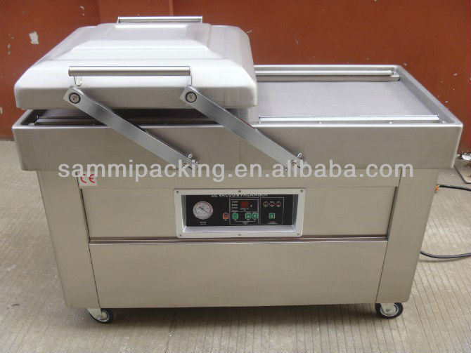 Многофункциональная двойная камера вакуумная упаковочная машина для говядины бекона куриного тофу арахисовых морепродуктов