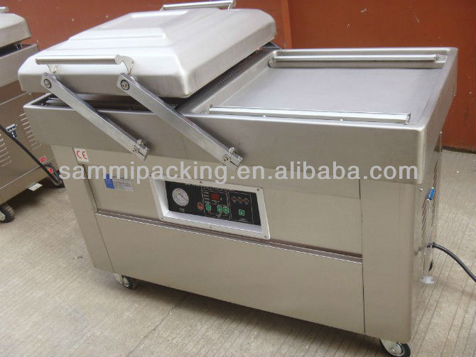 Многофункциональная двойная камера вакуумная упаковочная машина для говядины бекона куриного тофу арахисовых морепродуктов