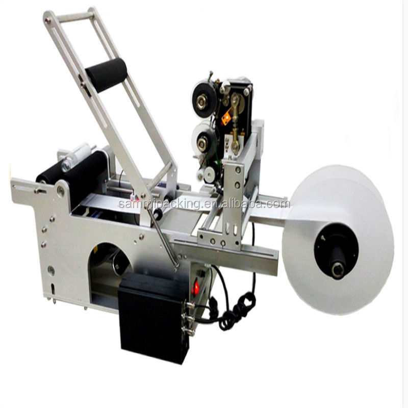 MT-50D 2 в 1 полуавтоматический круглый маркировочный аппарат для бутылок соков с печатной машиной