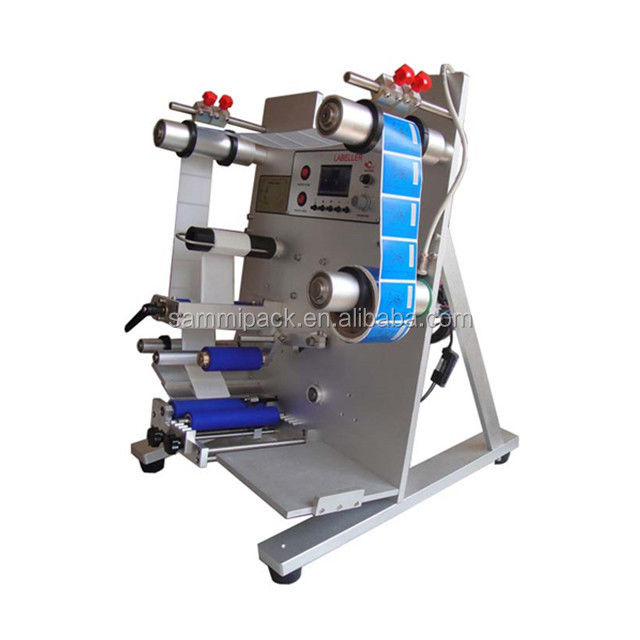 Электрическая машина для этикетирования флаконов с ушными каплями круглой формы. Уникальная новая полуавтоматическая с компонентом основного двигателя