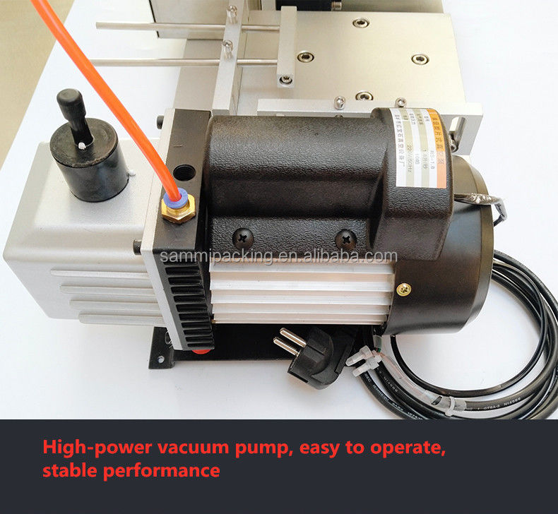 Оптовая цена Плоская поверхность полуавтоматическая маркировочная машина - квадратная бутылка, коробка, сумка многосторонняя наклейка