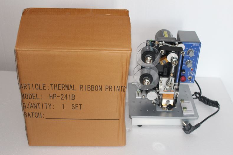 Новая полуавтоматическая печатная машина для печати цветной ленты