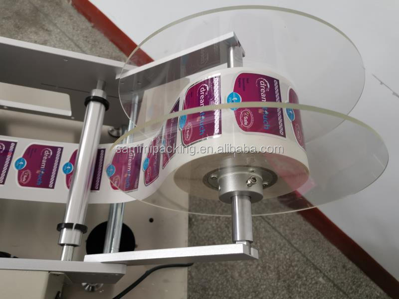 Этикетировочная машина полуавтоматическая для пластиковых бутылок, наклейка на этикетки, настольная, двусторонняя, для круглых бутылок