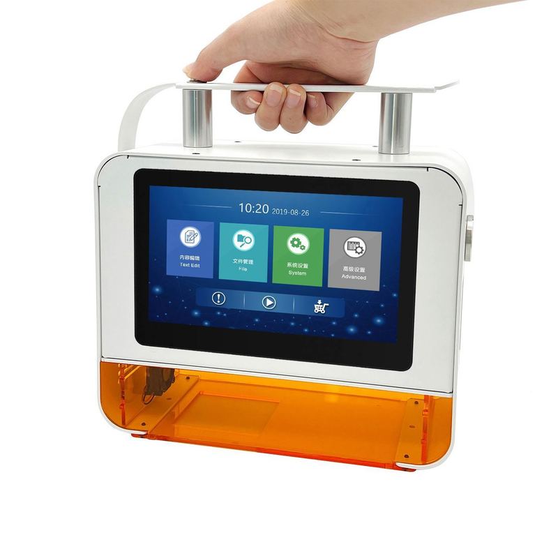 Гарантия 100% Хорошее качество портативный рабочий стол дата логотип код УФ лазерный принтер волоконная лазерная маркировочная машина
