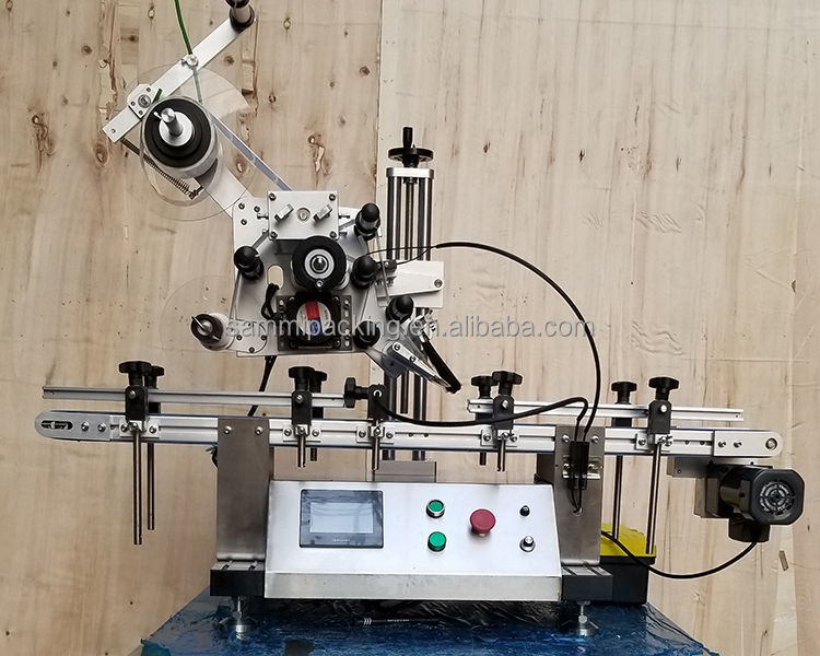 Профессиональная высокоскоростная автоматическая этикетировочная машина для плоских поверхностей, коробок, пакетов - самоклеящийся этикетировщик с конвейером