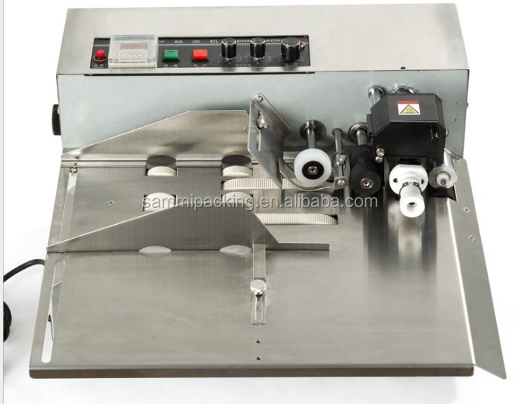 Маркировочная машина MY-380F с твердыми чернилами - Автоматический принтер для печати номера партии/даты/номера для бумажной упаковки и пленочных этикеток