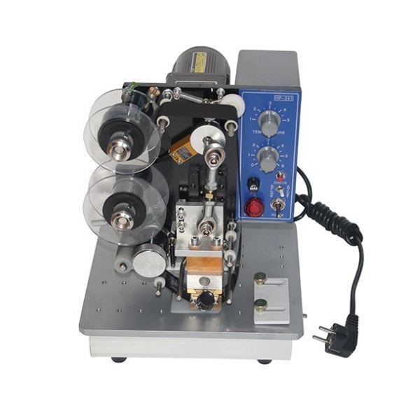 241B Ручная пластиковая сумка Бумажная карточная этикетка Дата выпуска Дата истечения срока действия Батовая печатная машина