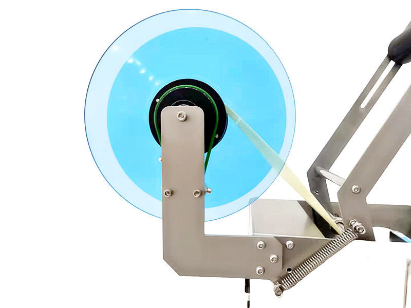 MT-50 Полуавтоматическая машина для маркировки наклейки наклеек для круглых бутылок банки для металлической бумаги стеклянные упаковки пищевые продукты использование-новое использование