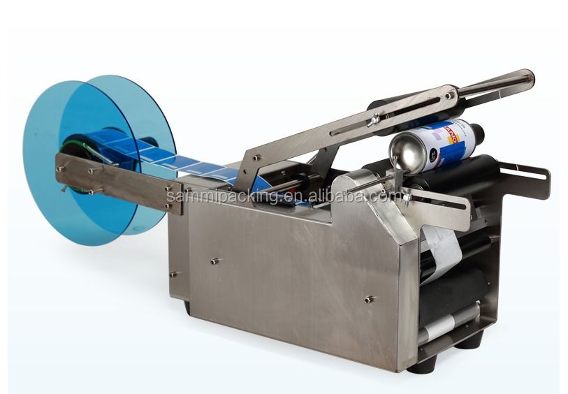 MT-50 Полуавтоматический маркировщик круглых бутылок, маркировочная машина для консервов и бутылок для напитков