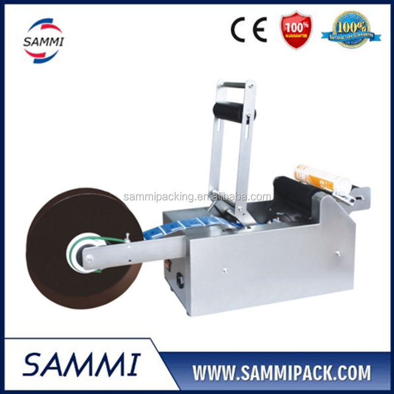 Производственная цена MT-50 Высококачественные полуавтоматические машины для маркировки круглых бутылок, машины для маркировки наклейки для круглых бутылок