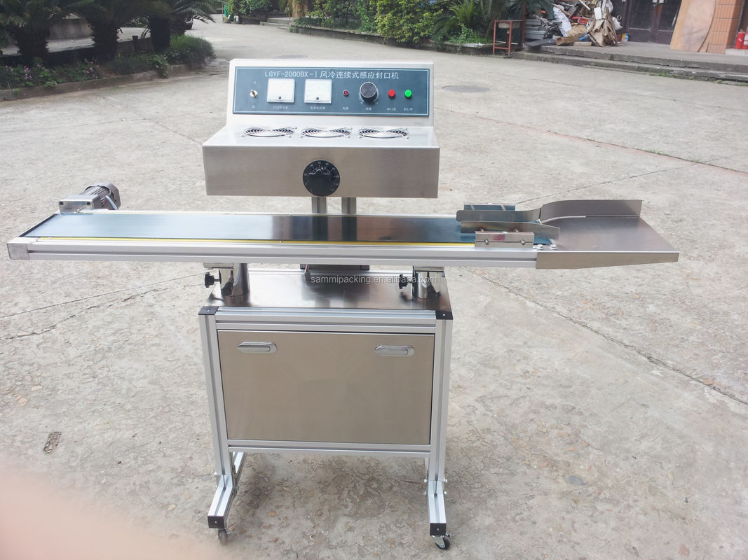 Китайские поставщики автоматическая индукционная запайка, воздушное охлаждение, укупорочная машина LGYF-2000B