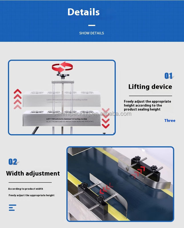 Непрерывный автоматический укупорщик пластиковых бутылок, новая индукционная запаечная машина для алюминиевой фольги, машины для упаковки крышек с воздушным охлаждением