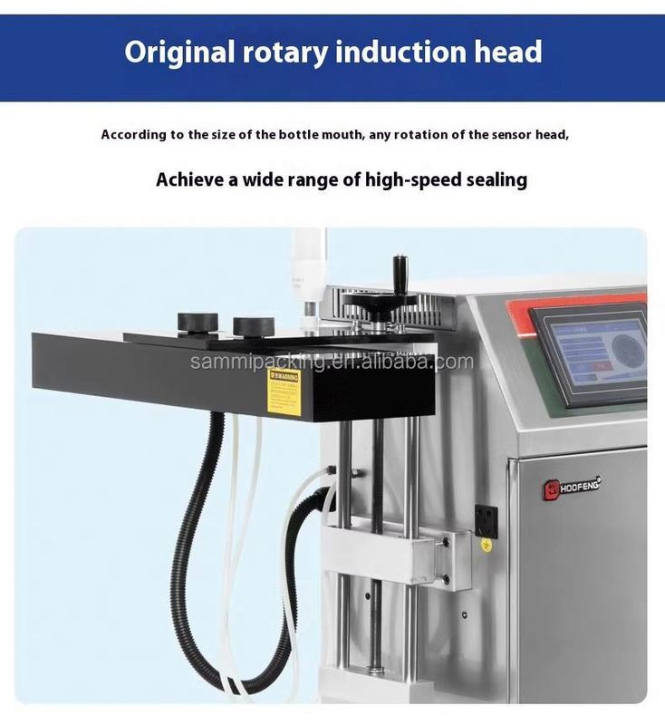 Автоматическая машина для индукционной запайки, электромагнитный индукционный запайщик для небольших пластиковых бутылок