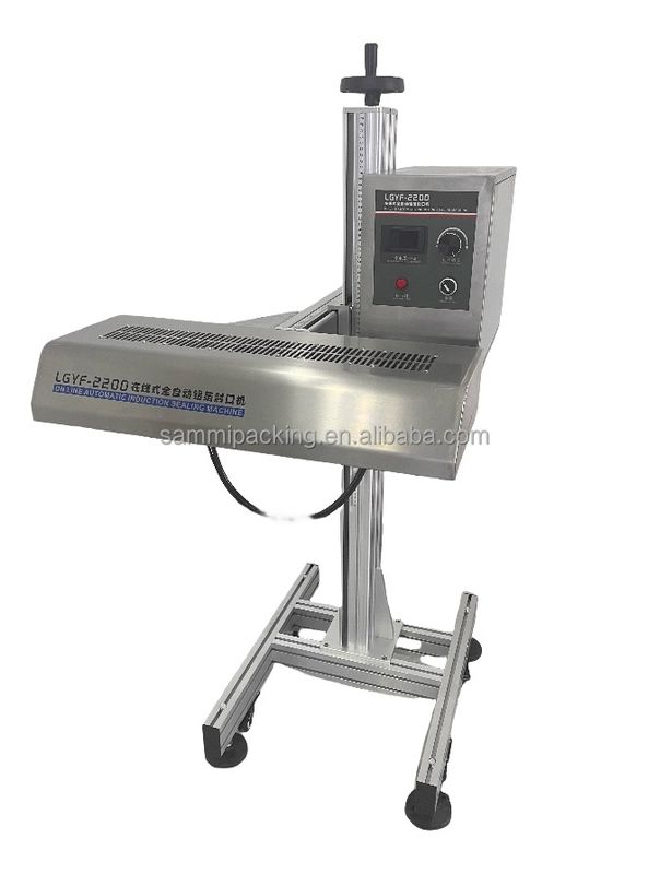 Автоматическая электромагнитная индукционная уплотнительная машина пластиковая бутылка сока Алюминиевая фольга уплотнительная машина бутылка консервный уплотнитель