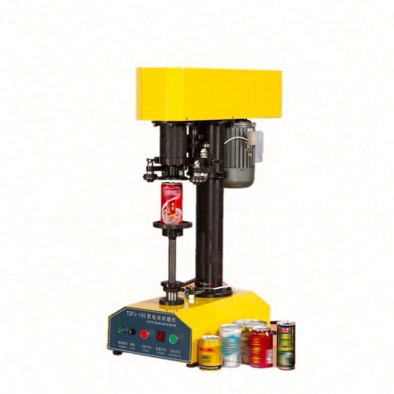 TDFJ-160 Машина для консервирования, машина для запайки жестяных банок, укупорочная машина/Пивная банка/Мясная банка
