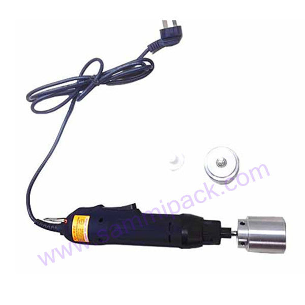 Портативная ручная электрическая укупорочная машина для бутылок с автоматическим механизмом и предохранительным кольцом, инструмент для укупорки пластиковых бутылок