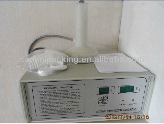 Ручная электрическая портативная машина для запайки алюминиевой фольгой, уплотнение горлышка бутылки 20-100 мм для напитков