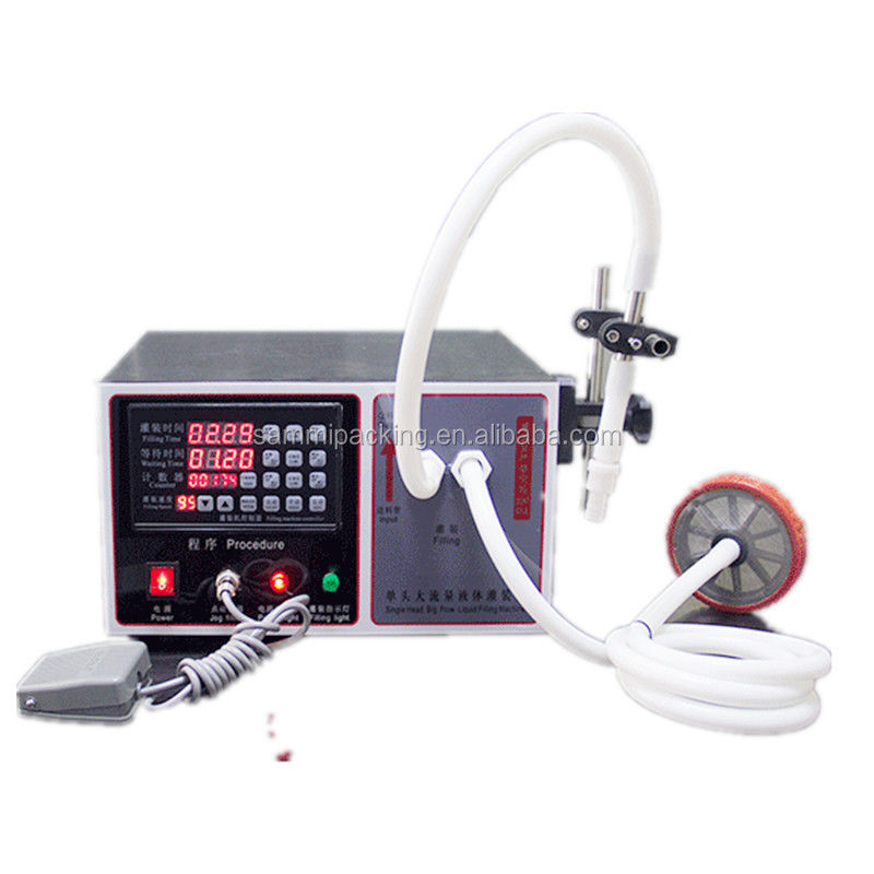 Пищевая малогабаритная машина для розлива жидкостей, полуавтоматическая, из нержавеющей стали 304, для сока, меда, масла, газированной воды, 17 л/мин