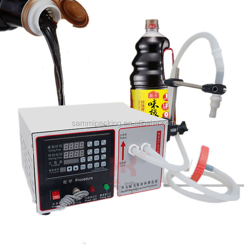 Пищевая малогабаритная машина для розлива жидкостей, полуавтоматическая, из нержавеющей стали 304, для сока, меда, масла, газированной воды, 17 л/мин