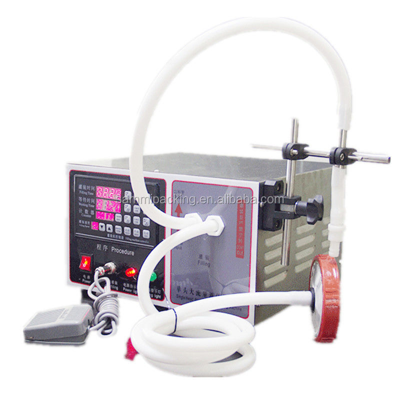 Пищевая малогабаритная машина для розлива жидкостей, полуавтоматическая, из нержавеющей стали 304, для сока, меда, масла, газированной воды, 17 л/мин