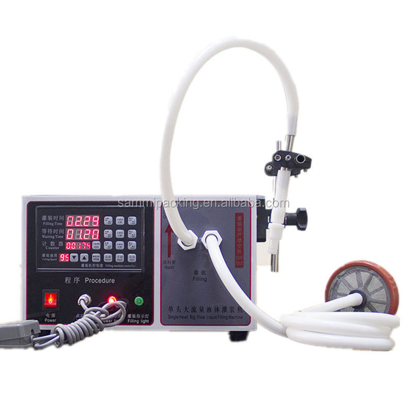 Пищевая малогабаритная машина для розлива жидкостей, полуавтоматическая, из нержавеющей стали 304, для сока, меда, масла, газированной воды, 17 л/мин