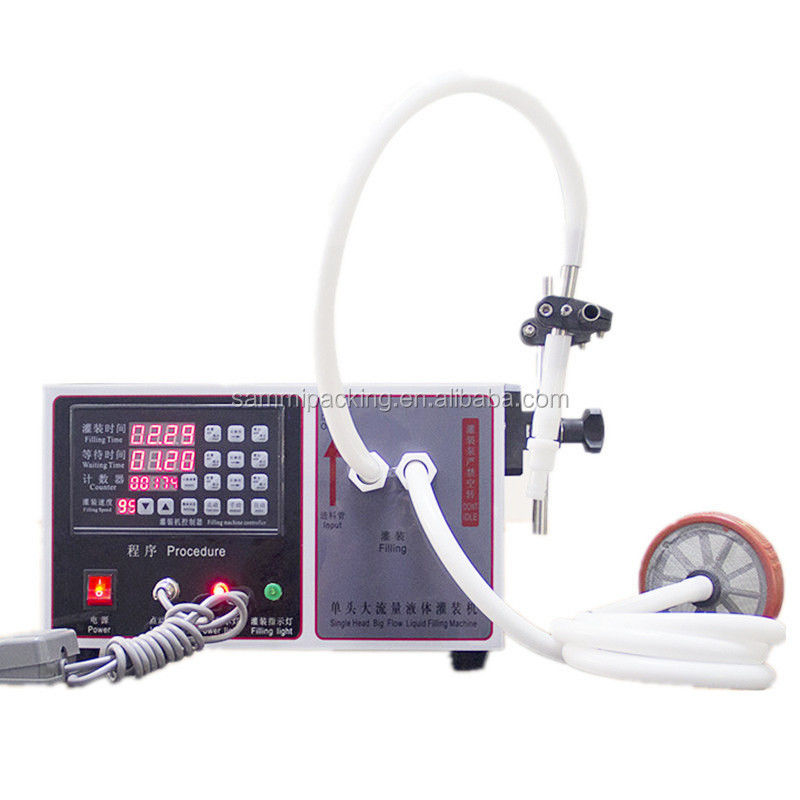 Пищевая малогабаритная машина для розлива жидкостей, полуавтоматическая, из нержавеющей стали 304, для сока, меда, масла, газированной воды, 17 л/мин