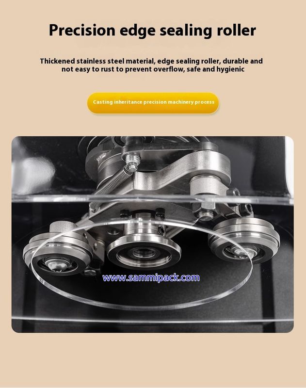 Полуавтоматическая закаточная машина для банок с газировкой, бабл-ти и соком - высокоскоростной укупорщик для ПЭТ/жестяных банок с запайщиком крышек для напитков