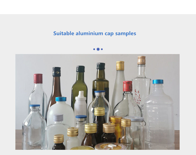 Высококачественная низкозатратная полуавтоматическая ROPP капочная машина Алюминиевая крышка для консервных банок для винных бутылок - заводская цена