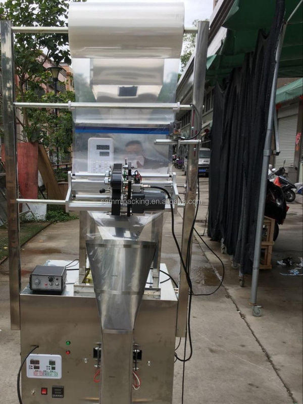 Очень горячая продажа 100-500г объемная автоматическая сумка упаковочная машина с датой принтера фотоэлементный датчик