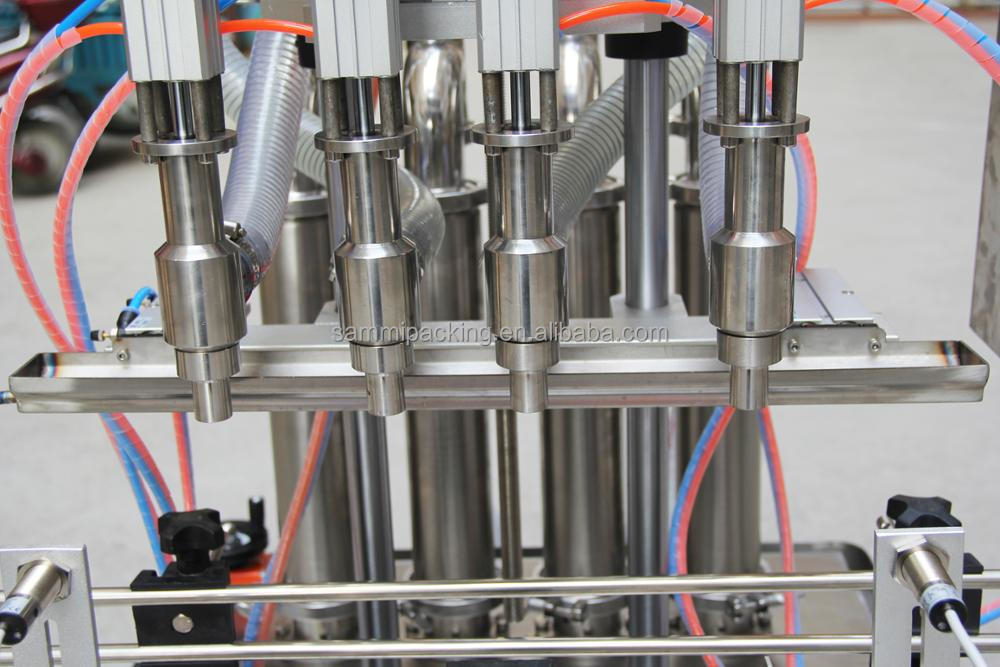 High Quality Automatic Peanut Butter Sauce Granular Filling Machine Sticky Paste Juice Oil for Beverages Oil 500ml Bottles