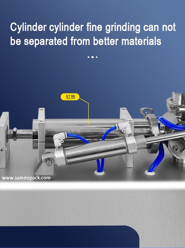 Горячая продажа Пневматическое нагревание смешивание лосьон крема косметическая машина для наполнения крема соуса для меда