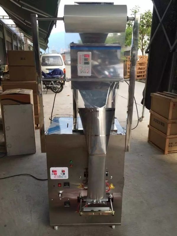Высококачественная автоматическая упаковочная машина для порошка и гранул 100-500 г. Орехи, специи, перец чили, зерно, порошковые закуски. Фасовочная машина с CE