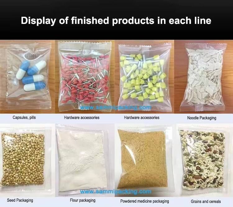 Прямая поставка с завода: многофункциональная автоматическая упаковочная машина 50-500 г для упаковки порошков, гранул и закусок с гарантией 1 год