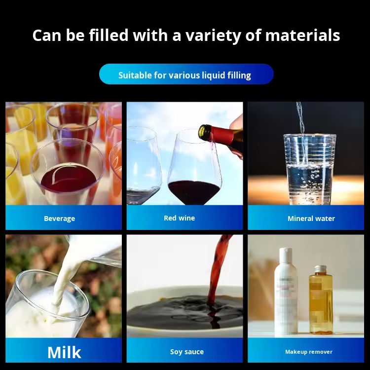 Производственная цена по заказу Четырехголовый магнитный насос Жидкость для напитков соков Молоко Малое наполнение