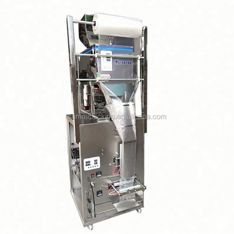 Автоматическая упаковочная машина для перекусов 100-1000 г Картофельные чипсы сумка Автоматическая машина для взвешивания и упаковки