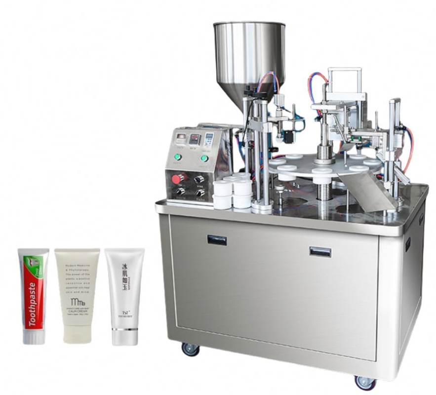 High Speed Automatic Ultrasonic Soft Tube Filling and Sealing Machine Cheap Price Cosmetic Plastic Tube Packaging Solution