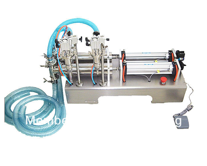 Высокая эффективность. Из Китая для малого бизнеса. Фасовочная машина для пакетов дой-пак с двумя головками / Фасовочная машина для напитков