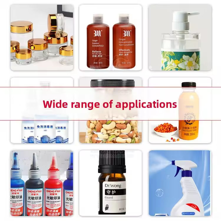 Высококачественная настольная электрическая укупорочная машина для флаконов с винтовыми крышками, полуавтоматическая машина для укупорки бутылок для пластиковых и стеклянных бутылок